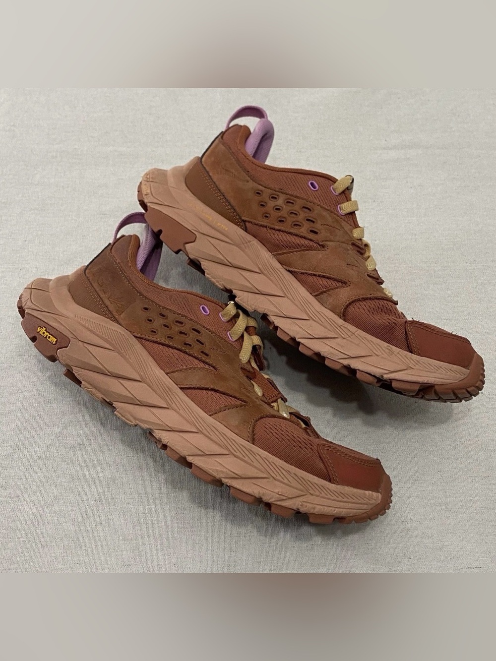 Hoka One One Shoes Womens Size Anacapa Breeze Low Baked Clay Cork Running
